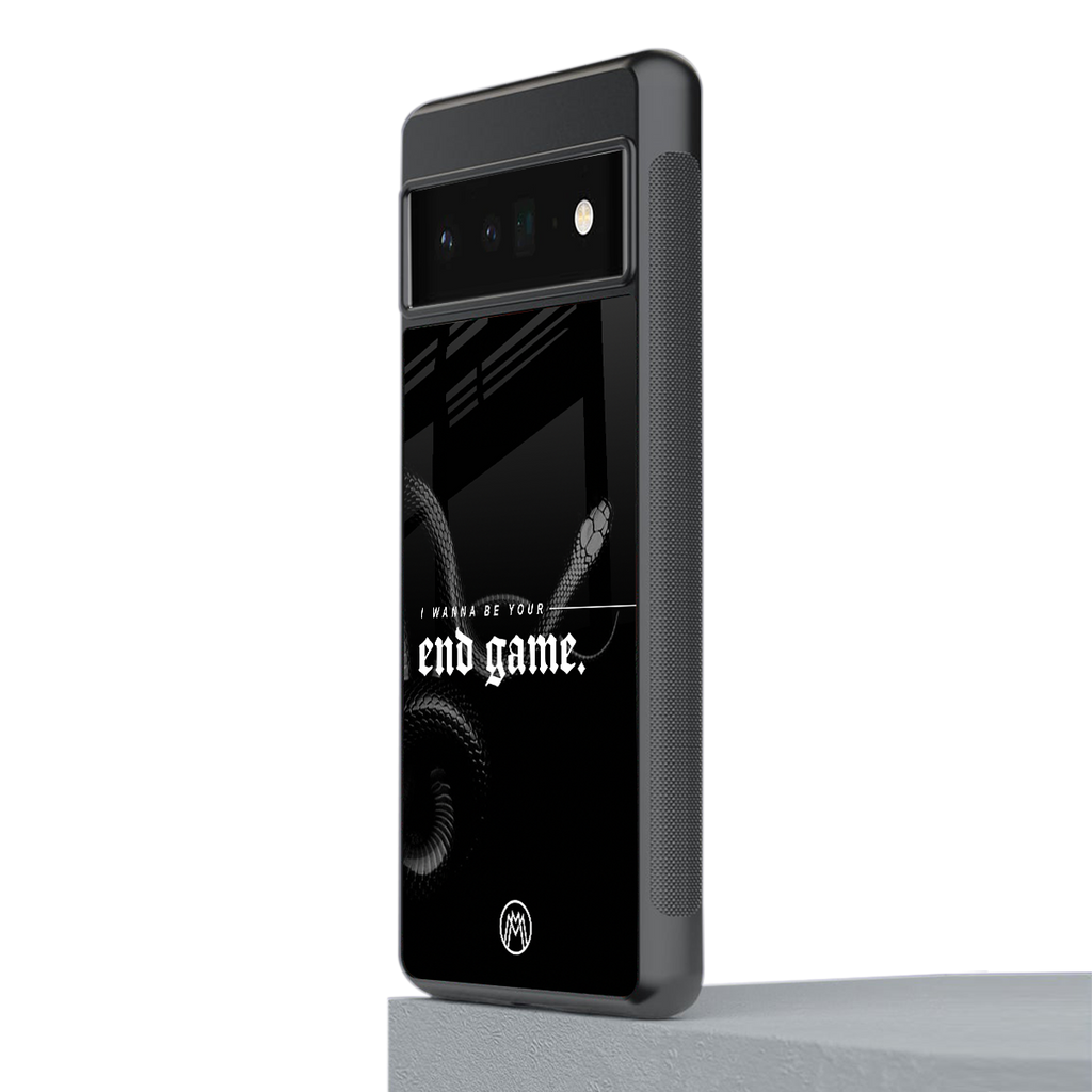 end game back phone cover | glass case for google pixel 6 pro
