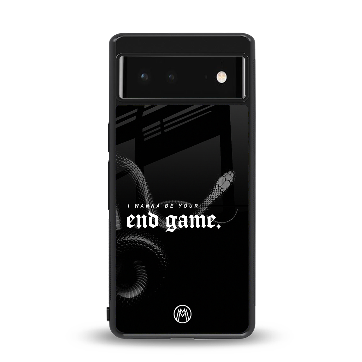 end game back phone cover | glass case for Google Pixel 6A