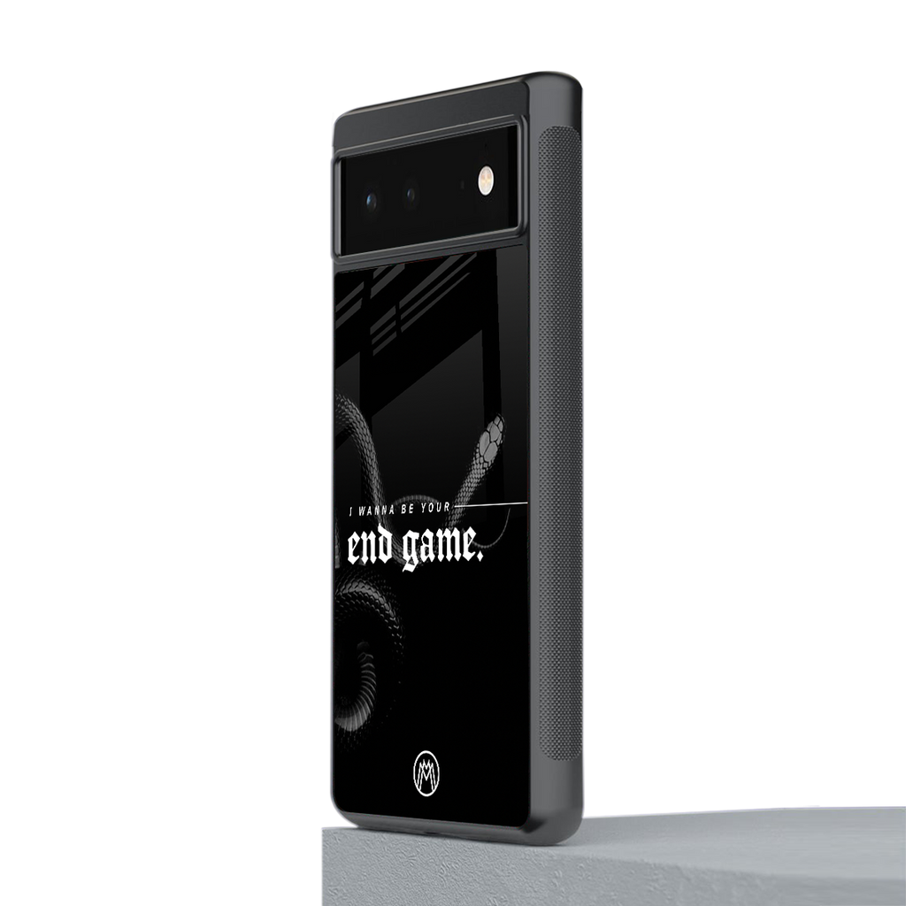end game back phone cover | glass case for Google Pixel 6A