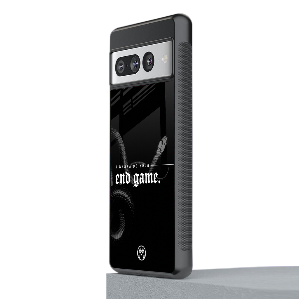 end game back phone cover | glass case for google pixel 7 pro