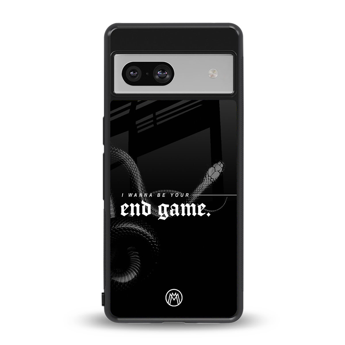 end game back phone cover | glass case for Google Pixel 7