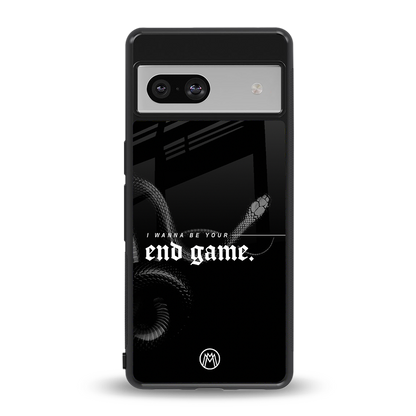 end game back phone cover | glass case for Google Pixel 7