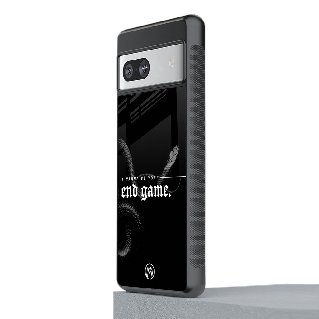 end game back phone cover | glass case for Google Pixel 7