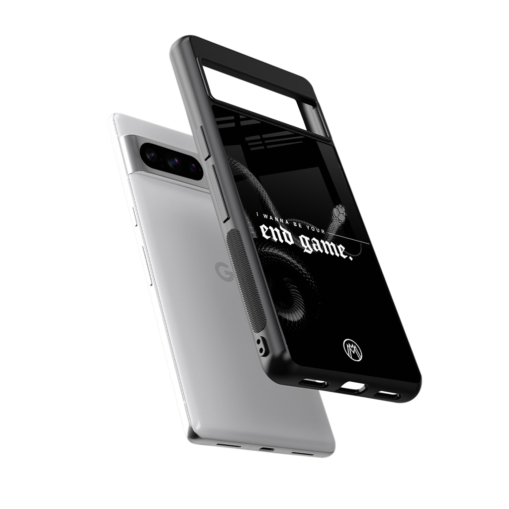 end game back phone cover | glass case for google pixel 8 pro