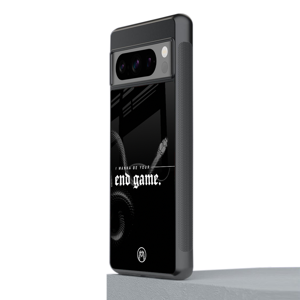 end game back phone cover | glass case for google pixel 8 pro
