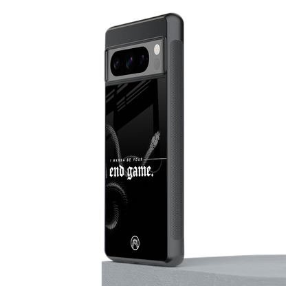 end game back phone cover | glass case for google pixel 8 pro