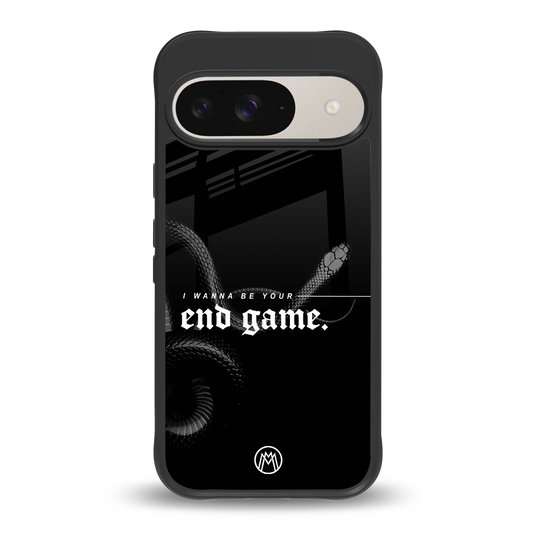 end game back phone cover | glass case for google pixel 9