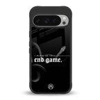 end game back phone cover | glass case for google pixel 9 pro