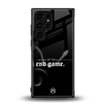 end game back phone cover | glass case for samsung galaxy s23 ultra