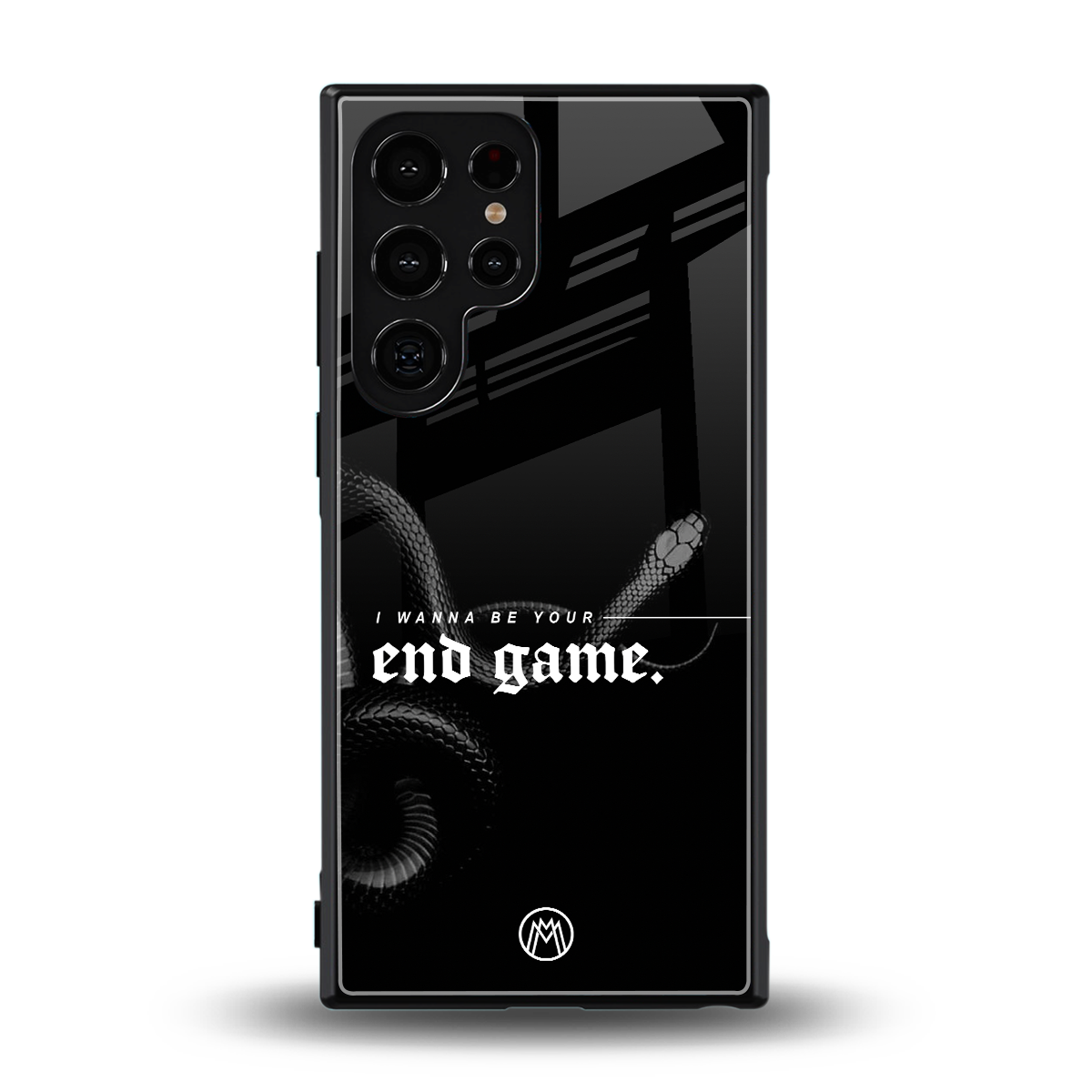 end game back phone cover | glass case for samsung galaxy s23 ultra