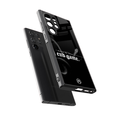 end game back phone cover | glass case for samsung galaxy s23 ultra
