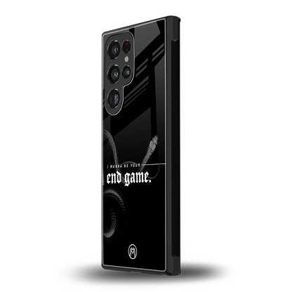 end game back phone cover | glass case for samsung galaxy s23 ultra