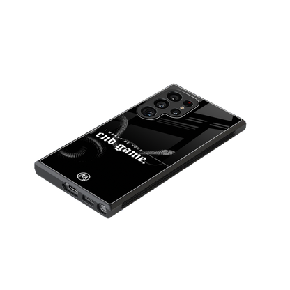 end game back phone cover | glass case for samsung galaxy s23 ultra