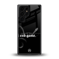 end game back phone cover | glass case for samsung galaxy s25 ultra