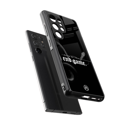 end game back phone cover | glass case for samsung galaxy s25 ultra