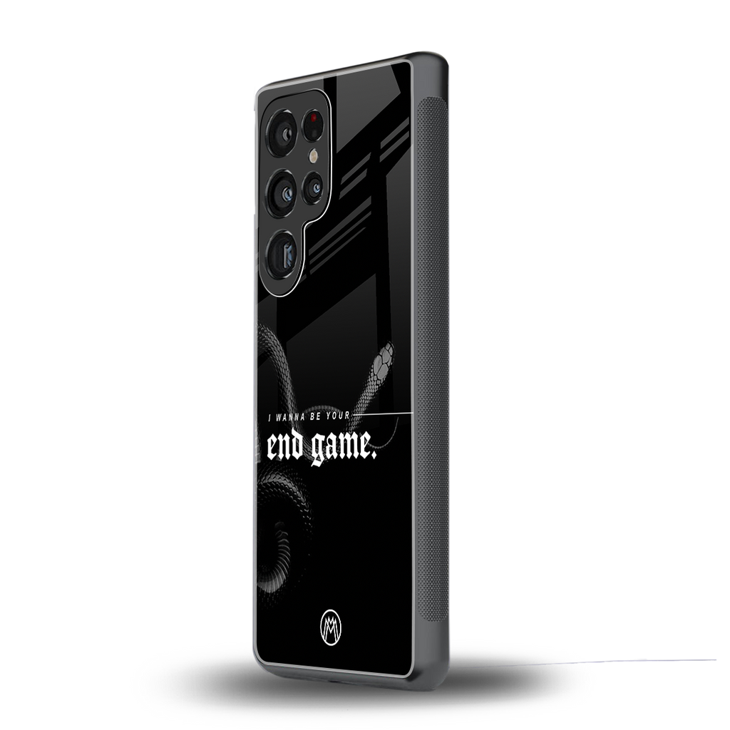 end game back phone cover | glass case for samsung galaxy s25 ultra