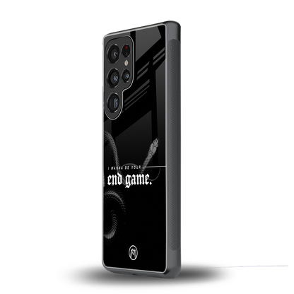 end game back phone cover | glass case for samsung galaxy s25 ultra