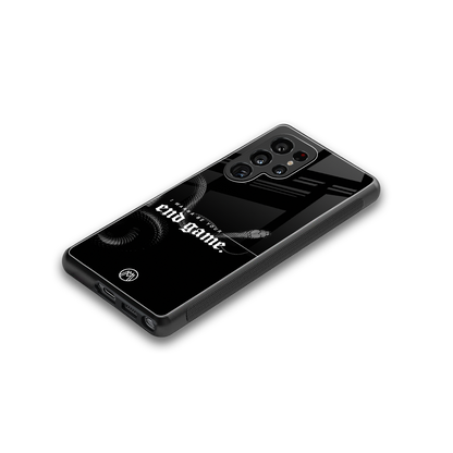end game back phone cover | glass case for samsung galaxy s25 ultra