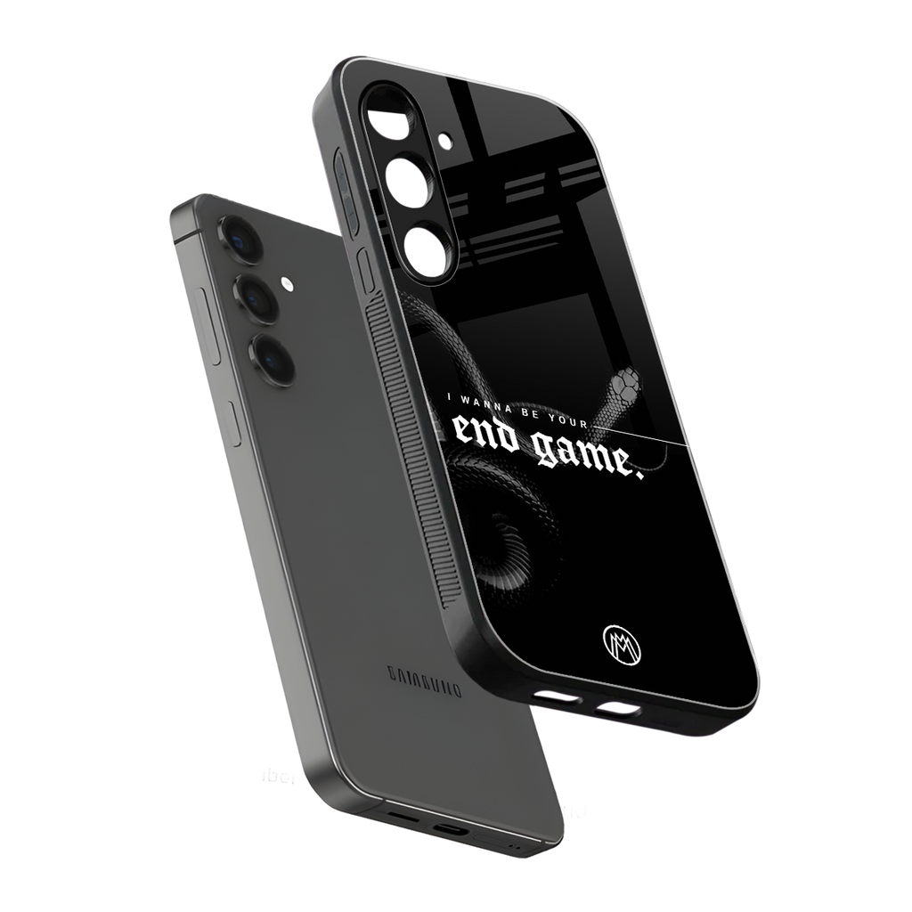 end game back phone cover | glass case for samsung galaxy s24 fe