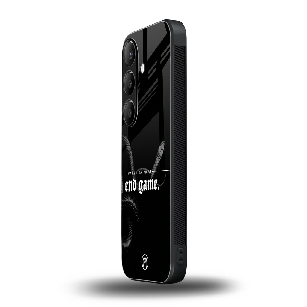 end game back phone cover | glass case for samsung galaxy s24 plus