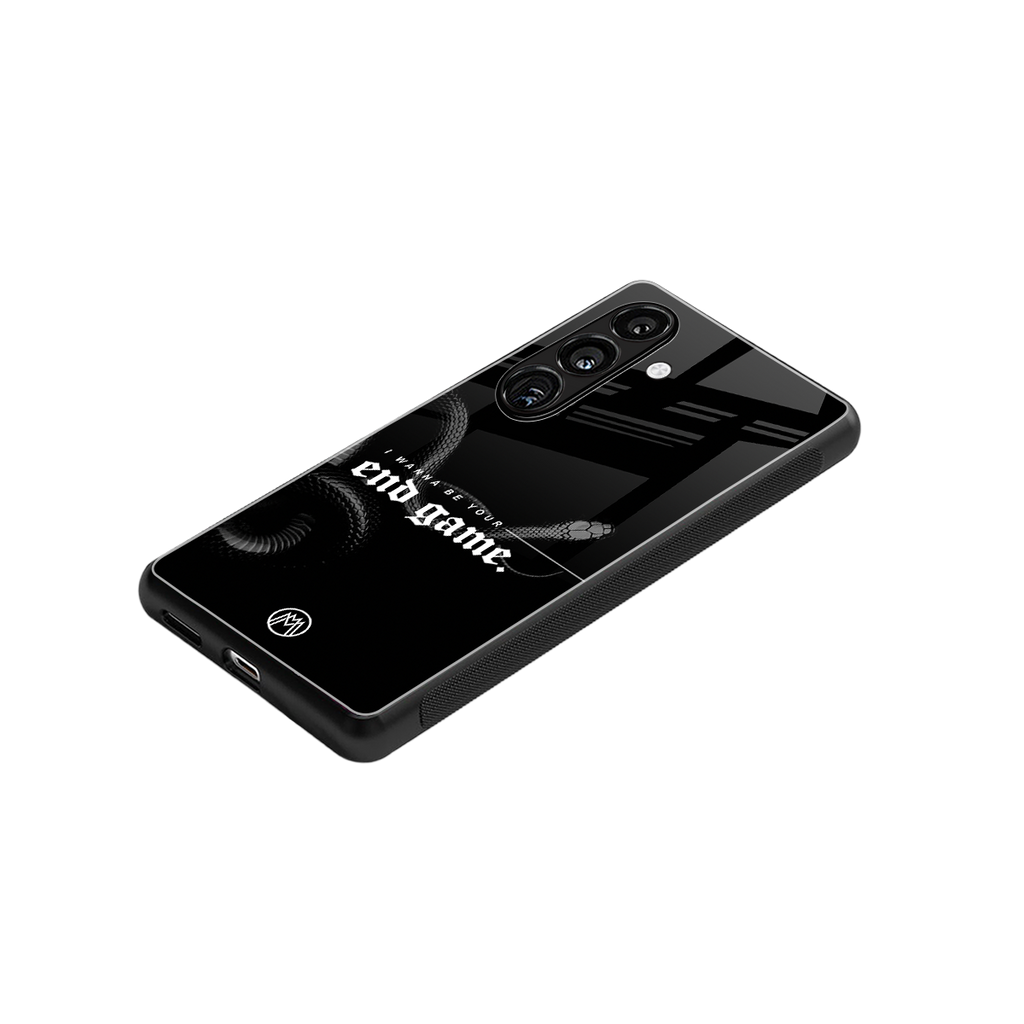 end game back phone cover | glass case for samsung galaxy s25