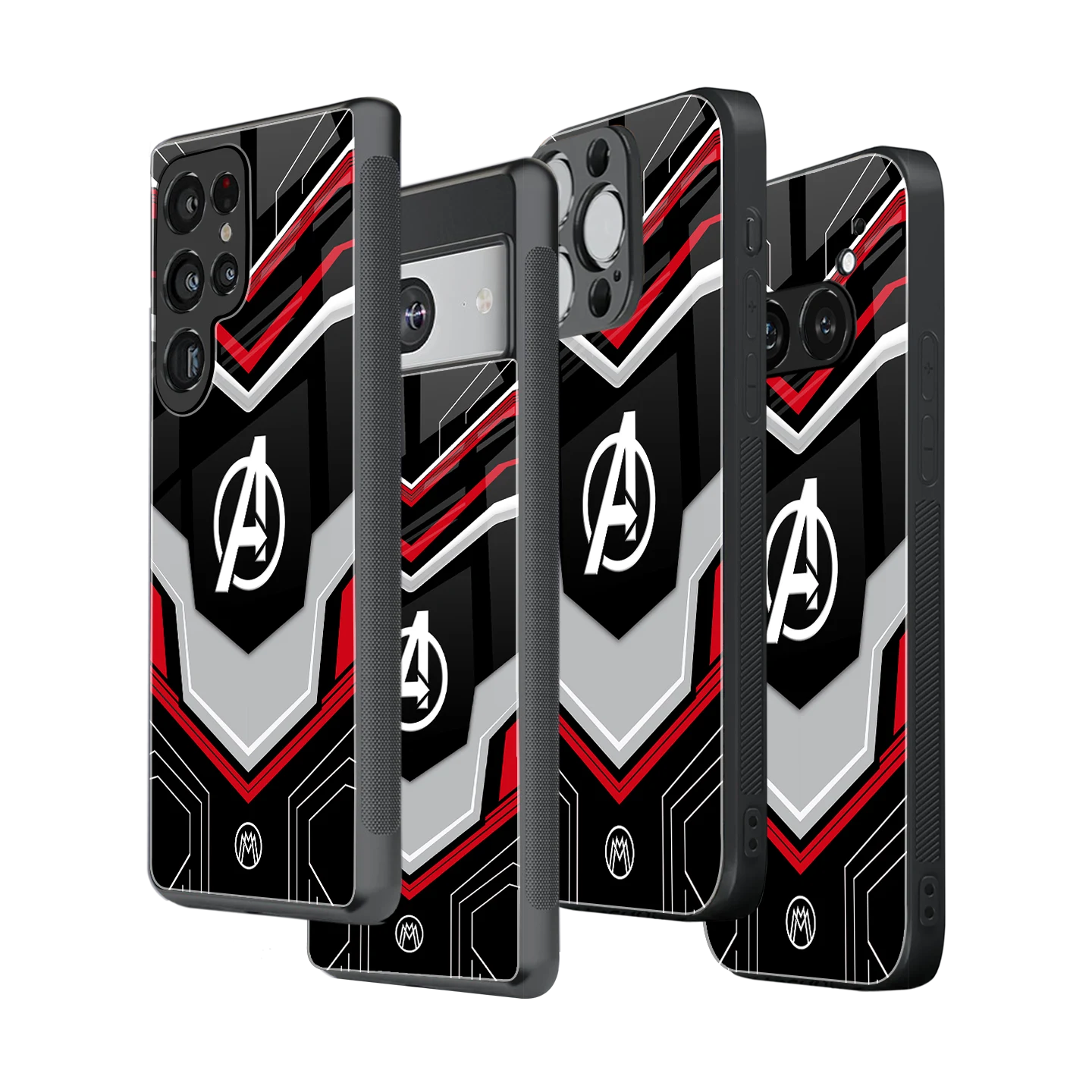 Stylish Glass Back Case for All Smartphones iPhone, Samsung, OnePlus, Pixel, Redmi, Oppo, Vivo, Motorola