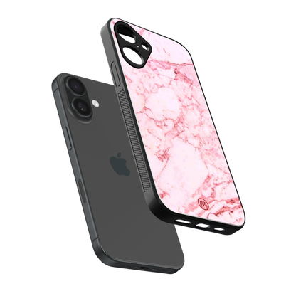 endless beauty back phone cover | glass case for iphone 16 plus