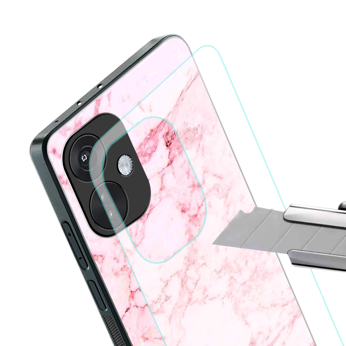 endless beauty back phone cover | glass case for oneplus nord ce 3
