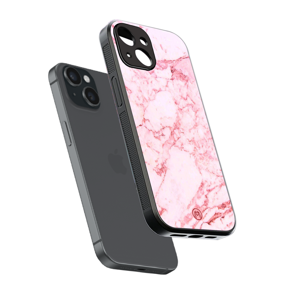 endless beauty back phone cover | glass case for iphone 15