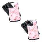 Trendy Glass Back Mobile Case for iPhone, Samsung, Redmi, OnePlus, Google Pixel, Motorola