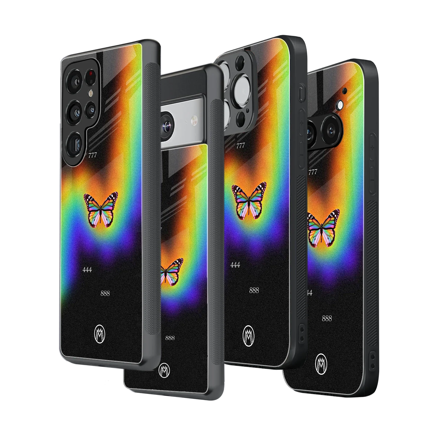 Stylish Glass Back Case for All Smartphones iPhone, Samsung, OnePlus, Pixel, Redmi, Oppo, Vivo, Motorola