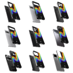 Durable Glass Back Mobile Case for iPhone, Samsung, OnePlus, Google Pixel, Redmi, Vivo, Oppo