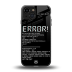 error back phone cover | glass case for iphone 13 mini