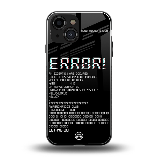 error back phone cover | glass case for iphone 13 mini
