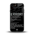 error back phone cover | glass case for iphone 13