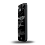 error back phone cover | glass case for iphone 13