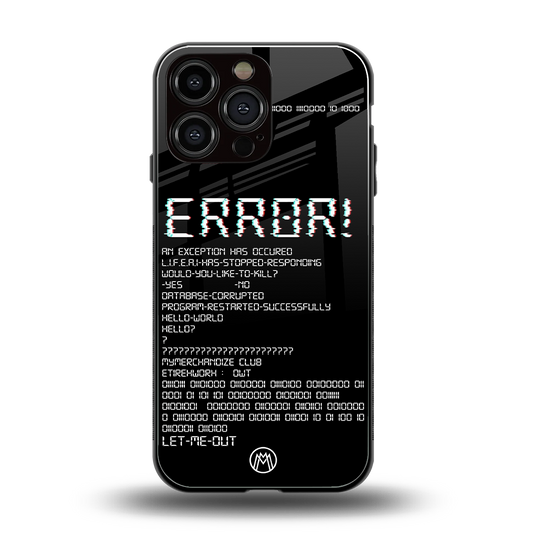 error back phone cover | glass case for iphone 15 pro max