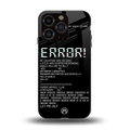error back phone cover | glass case for iphone 15 pro