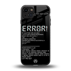 error back phone cover | glass case for iphone 15