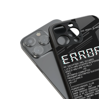 error back phone cover | glass case for iphone 13 pro max