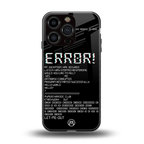 error back phone cover | glass case for iphone 16 pro