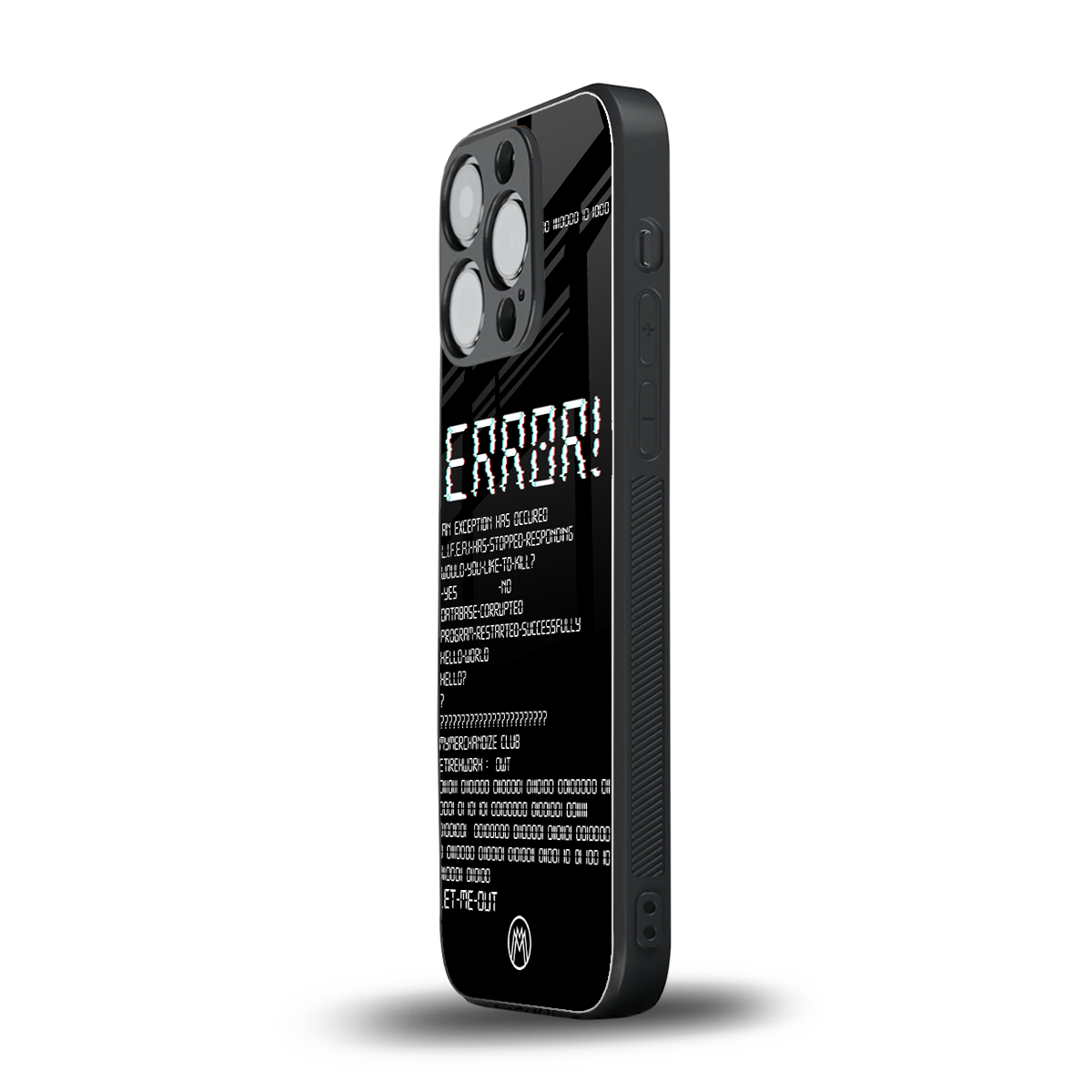 error back phone cover | glass case for iphone 16 pro