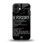 error back phone cover | glass case for iphone 16