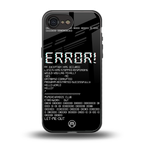 error back phone cover | glass case for iphone 16e