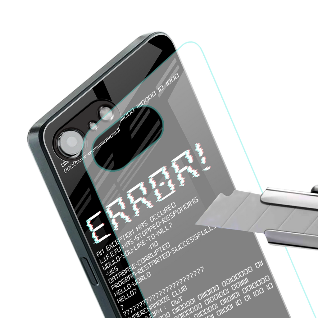 error back phone cover | glass case for iphone 16e