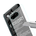 error back phone cover | glass case for iphone 16e