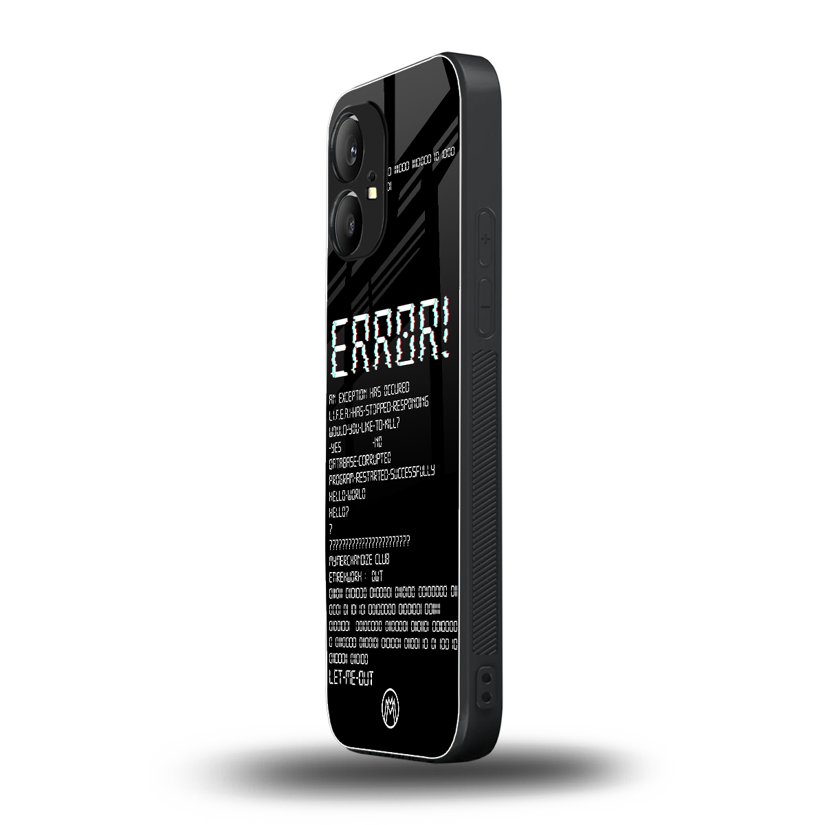 error back phone cover | glass case for nothing phone 1