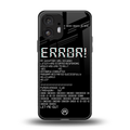 error back phone cover | glass case for nothing phone 2