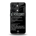 error back phone cover | glass case for oneplus nord 3
