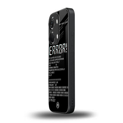 error back phone cover | glass case for oneplus nord 3